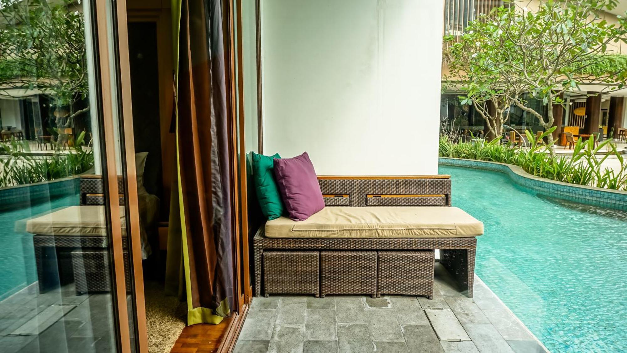 Golden Tulip Jineng Resort Bali Kuta Lombok Exterior foto